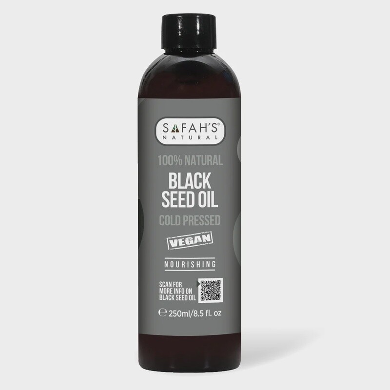 SAFAH&#39;S NATURAL 100% NATURAL BLACK SEED OIL COLD PRESSED