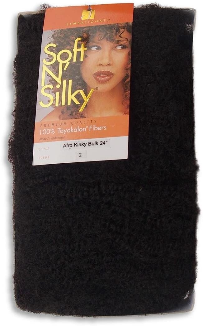 Sensationnel Soft N&#39; Silky Afro Kinky Bulk 24&quot;