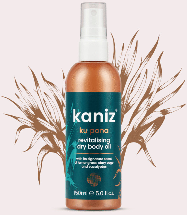 Kaniz Ku Pona Revitalising dry body oil