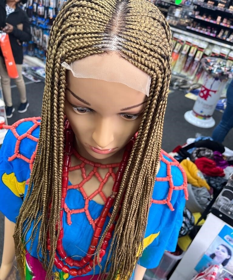 Fulani Braid Wig  handmade
