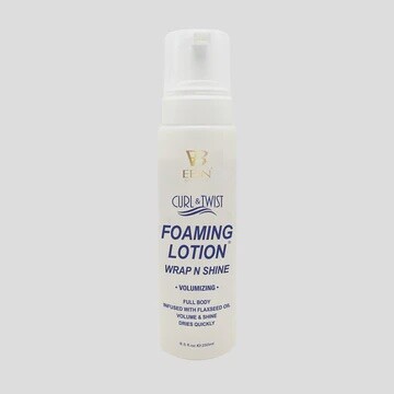 Ebin Curl &amp; Twist Foaming Loation Wrap n Shine Volumizing