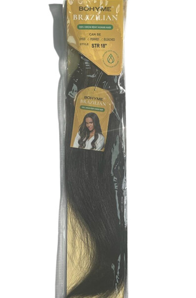 BOHYME BRAZILIAN  100% VIRGIN REMY HUMAN HAIR/ STRAIGHT WEAVE