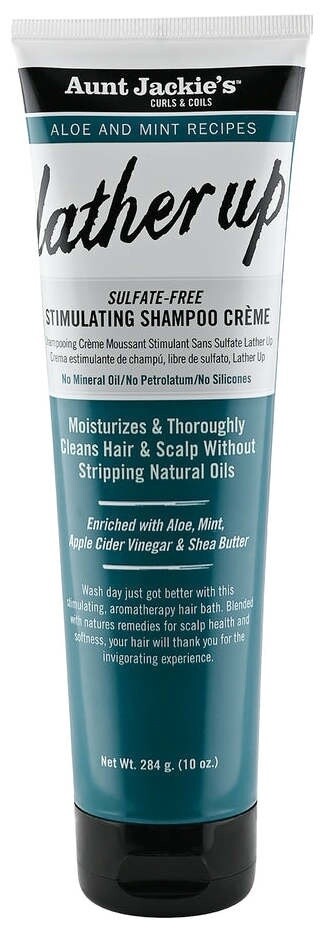 AUNT JACKIE&#39;S ALOE AND MINT LATHER ME SHAMPOO