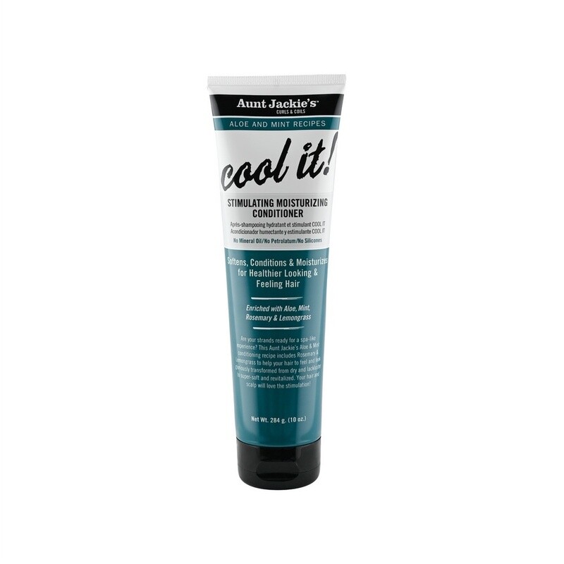 AUNT JACKIE'S ALOE AND MINT RECPIES COOL IT STIMULATING MOISTURIZING CONDITIONER