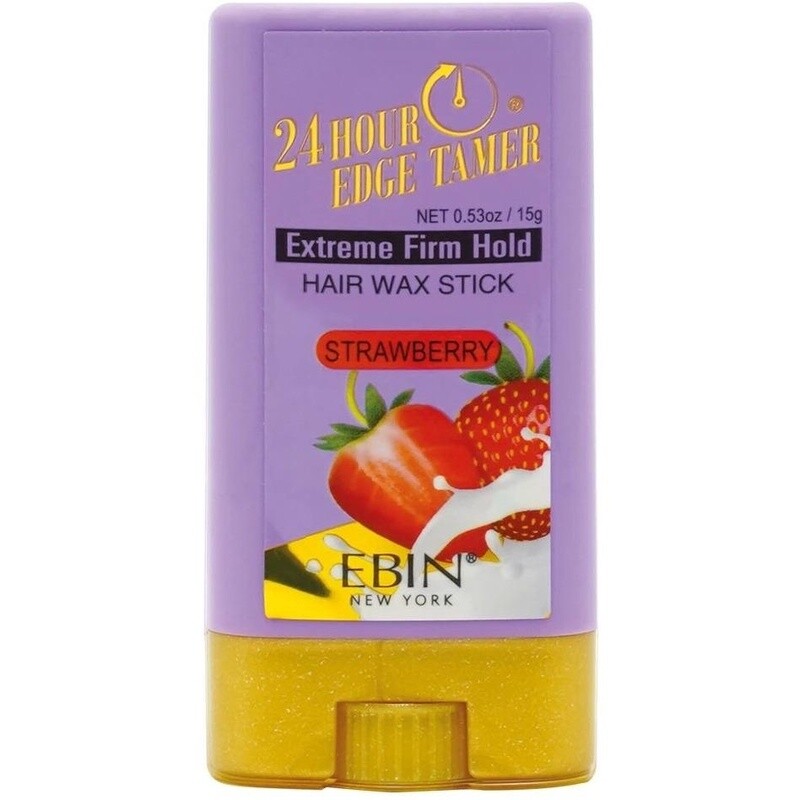EBIN NEW YORK 24 HOUR EDGE TAMER HAIR SLEEK STICK -STRAWBERRY / 15G
