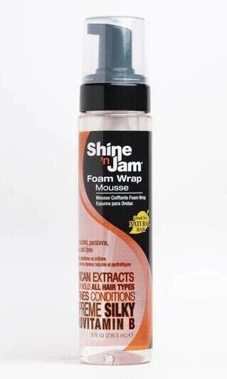 SHINE N JAM SUPREME FOAM WRAP MOUSSE /  8FL.OZ / 236.6ML