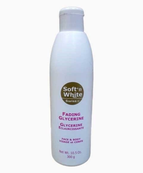 SOFT &#39; N WHITE  FADING GLYCERINE / 10.5FL.OZ / 300G