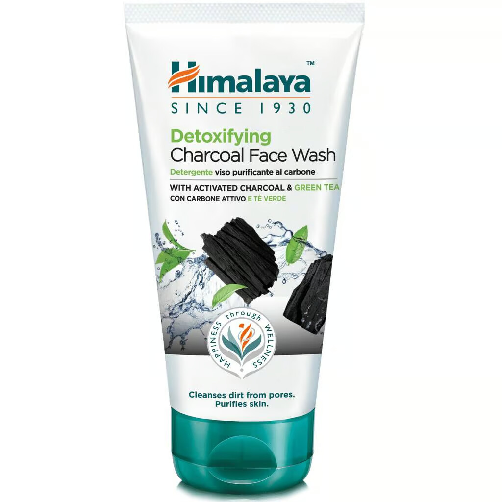 Himalaya herbals detoxifying charcoal face wash / 150ml