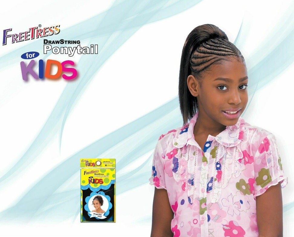 FREETRESS FOR KIDS DRAWSTRING PONYTAIL / STRAIGHT 14&quot;