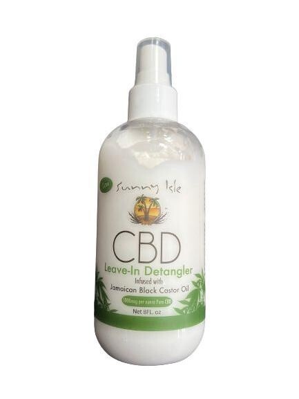 Sunny Isle Jamaican Black Castor Oil  CBD Leave-In Detangler