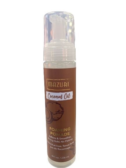 MAZURI COCONUT OIL FOAMING POMADE  236 ML