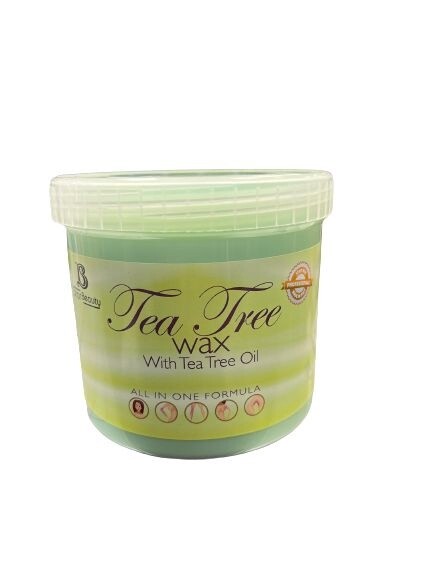 STAR BEAUTY TEA TREE WAX WITH TEA TREE OIL  450 G