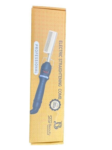 STAR BEAUTY ELECTRIC STRAIGHTENING COMB