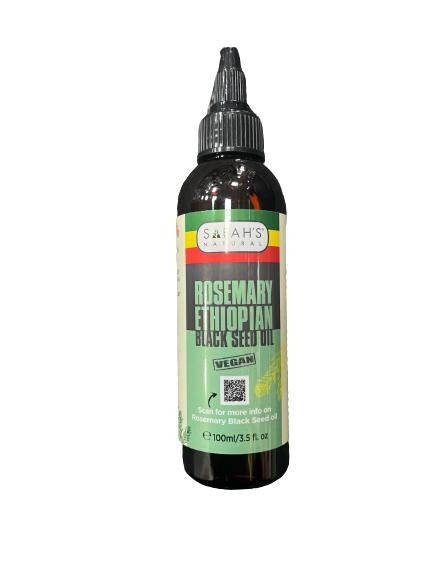 SAFAH&#39;S NATURAL ROSEMARY ETHIOPIAN BLACK SEED OIL 100 ML