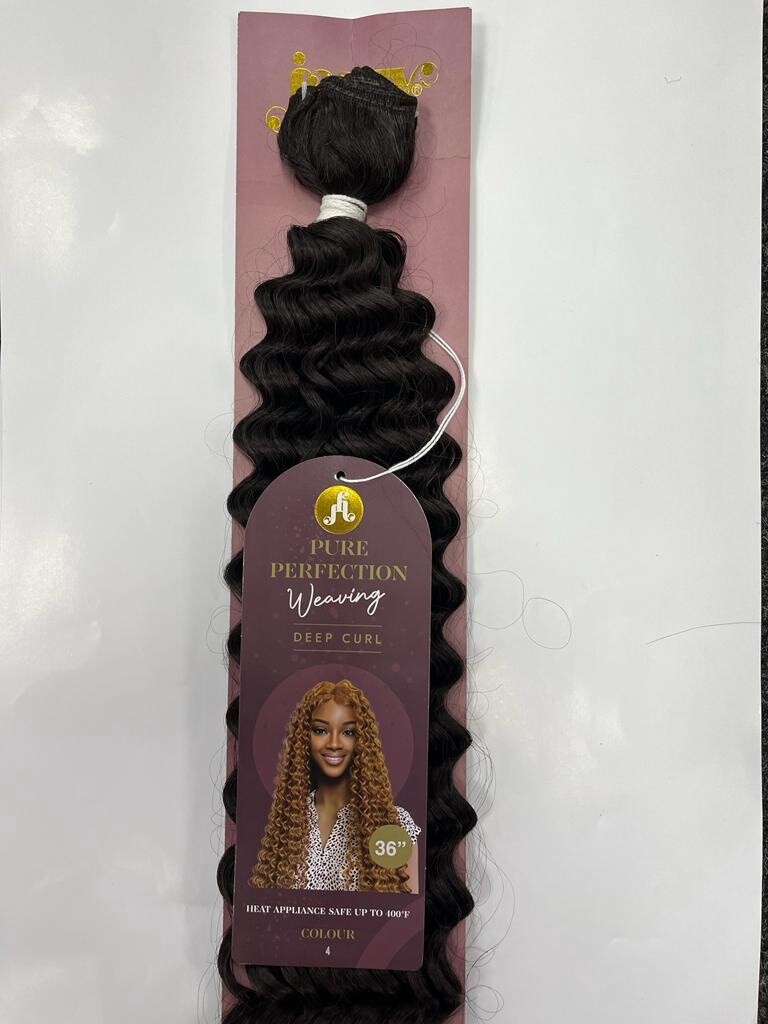 JAZZY PURE PERFECTION WEAVING DEEP CURL 36&quot;, Colour: 4