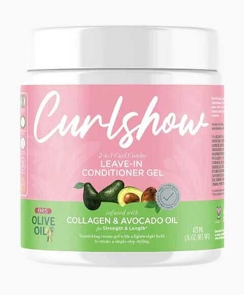 CURL SHOW 2-IN-1 COMBO LEAVE- IN CONDITIONER GEL /  453G / 16FL.OZ
