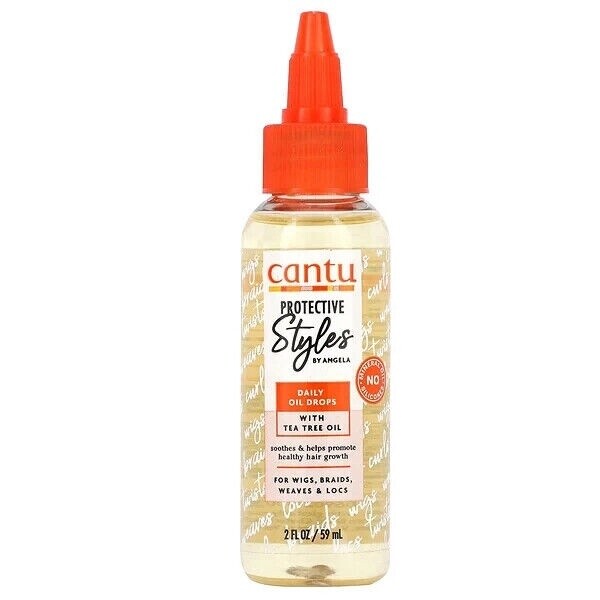 CANTU PROTECTIVE STYLES BY ANGELA / DAILY OIL DROPS / 2FL.OZ / 59ML