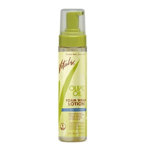 vitale  olive oil foam wrap lotion with vitamin E / 8Fl.oz / 237Ml
