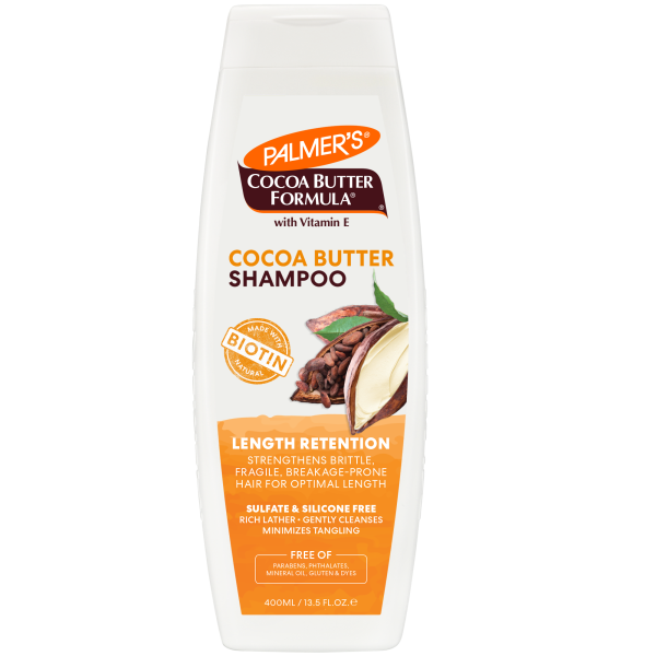 PALMER&#39;S COCOA BUTTER SHAMPOO LENGTH RETENTION / 400ML