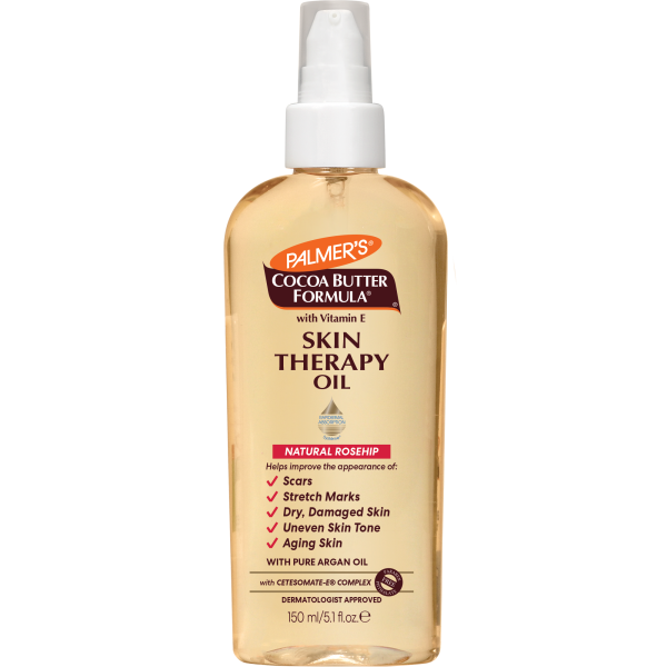 PALMER&#39;S COCOA BUTTER FORMULA SKIN THERAPY OIL NATURAL ROSEHIP / 150ML / 5.1FL.OZ