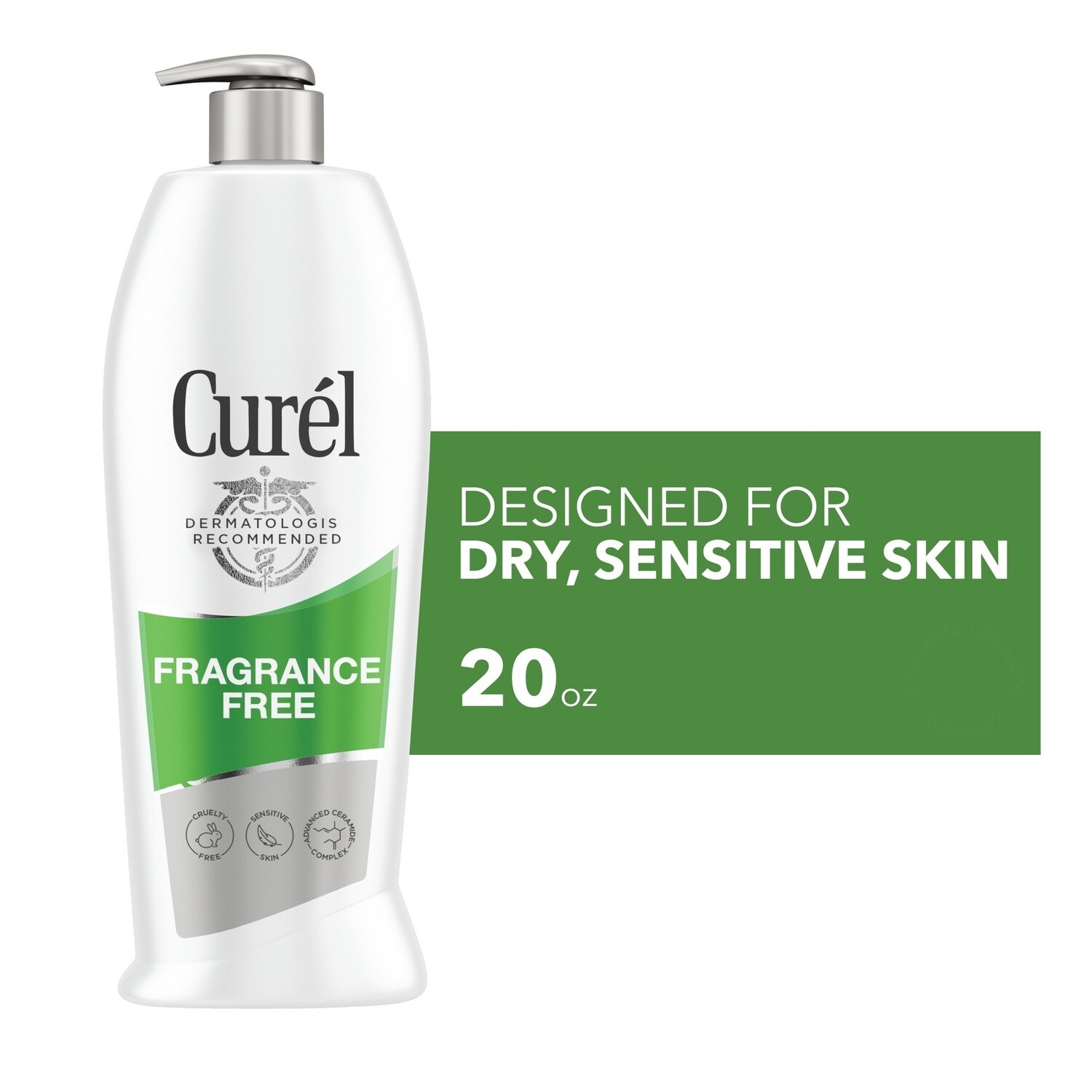 FRAGRANCE FREE AND SENSITIVE HYPOALLERGENIC LOTION/591 ML