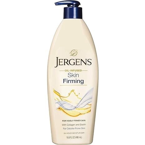 JERGENS OIL INFUSED SKIN FIRMING  24 HOUR MOISTURIZER/ 496ML