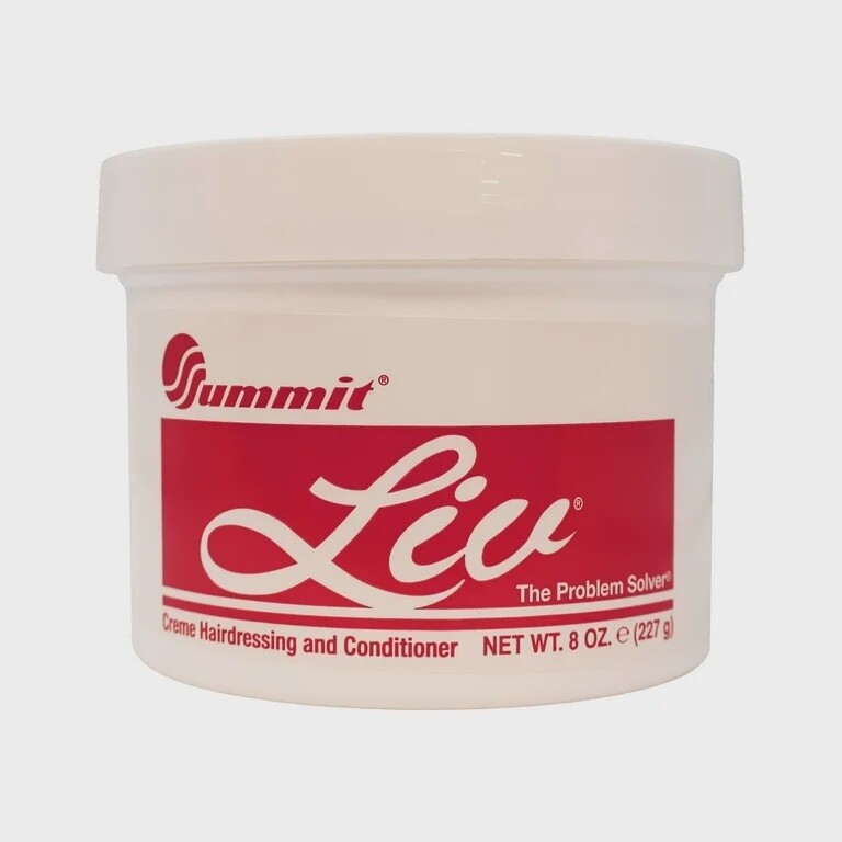 LIV THE PROBLEM SOLVER / CREME HAIRDRESSING AND CONDITIONER/ 227g