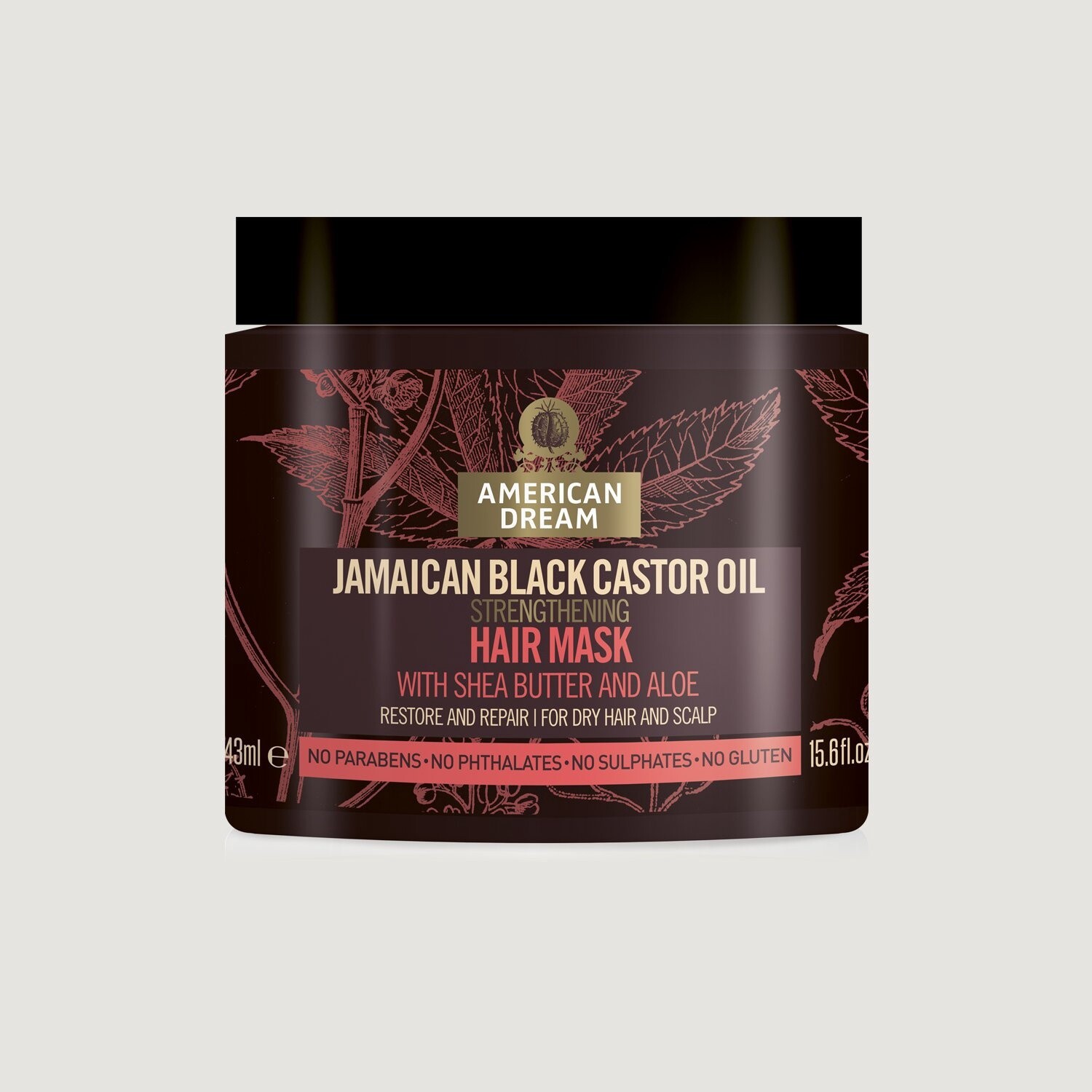 american dream jamaican black castor oil hair mask/ 443ml / 15.6fl.oz