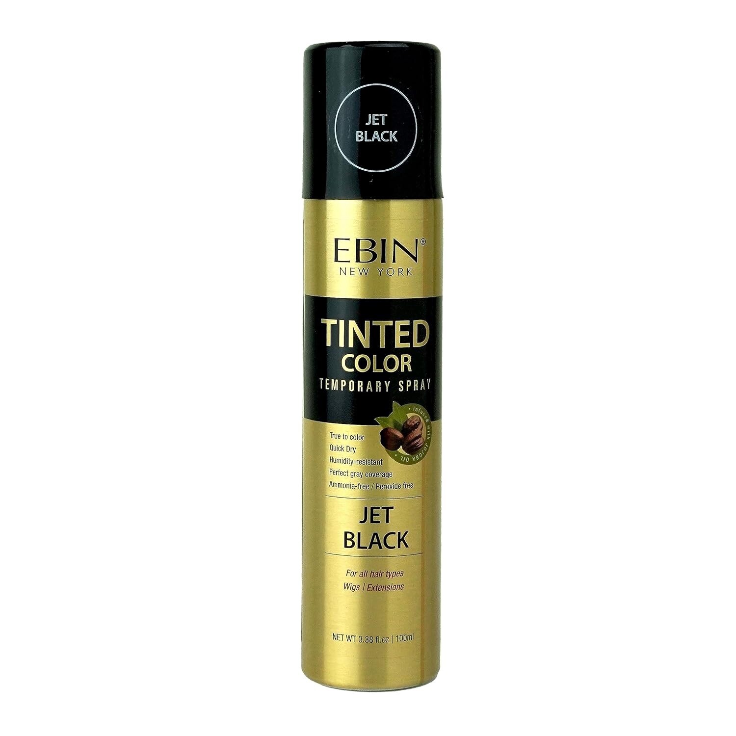 EBIN NEW YORK TINTED COLOR TEMPORARY SPRAY / 3.38FL.OZ / 100ML
