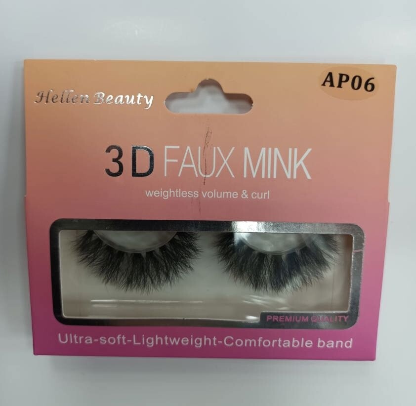 HELLEN BEAUTY 3D FAUX MINK LASHES
