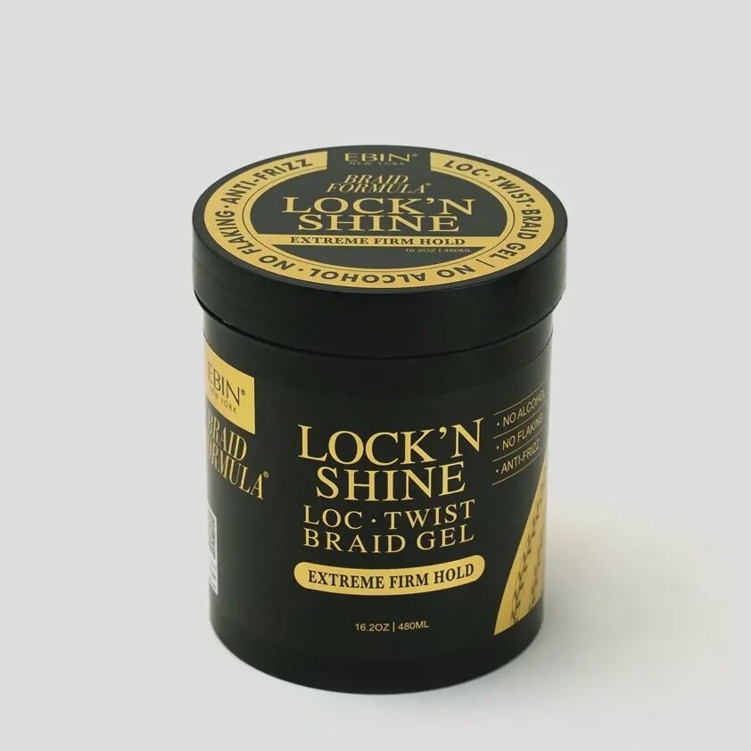EBIN NEW YORK BRAID FORMULA LOCK`N SHINE LOC. TWIST BRAID GEL