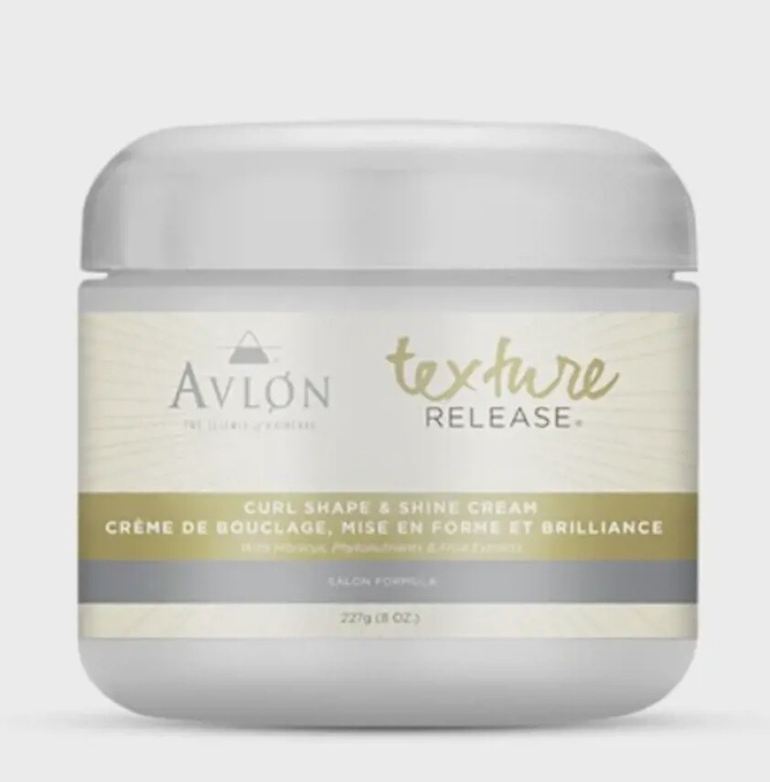 AVLON TEXTURE RELEASE CURL SHAPE &amp; SHINE CREAM / 113G
