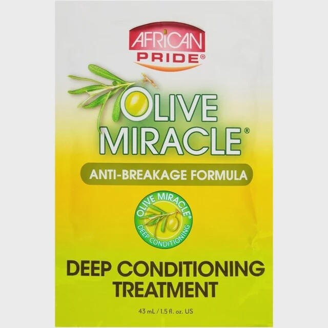 African pride olive miracle deep conditioning treatment / 43ml / 1.5fl.oz