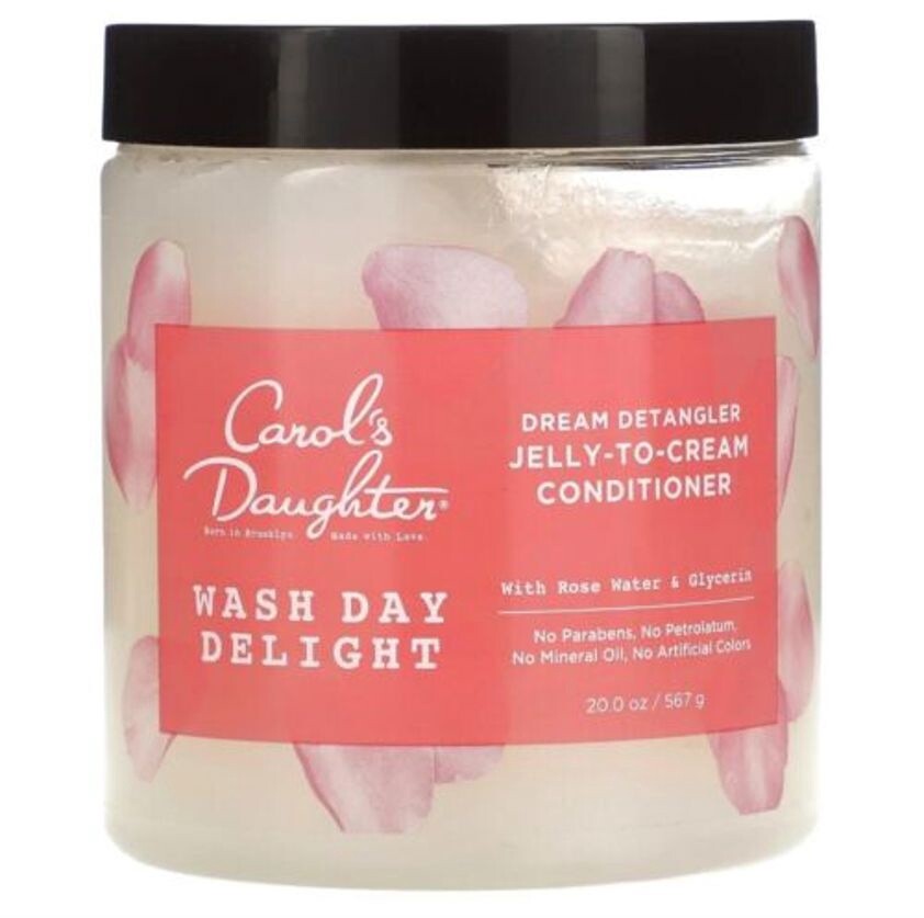 Carol&#39;s daughter wash day delight jelly-to- cream conditioner with rose water + glycerin / 20fl.oz / 567g