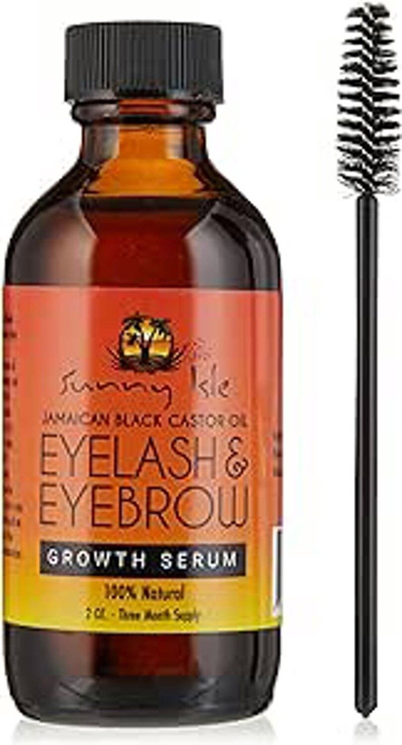 SUNNY ISLE EYELASH AND EYEBROW GROWTH SERUM/ 2 OZ