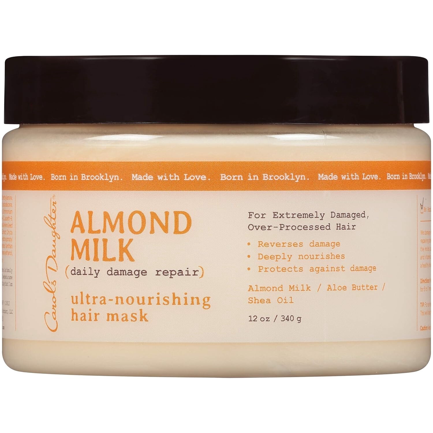 Carol&#39;s daughter almond mask ultra nourishing hair mask / 12fl.oz / 340g