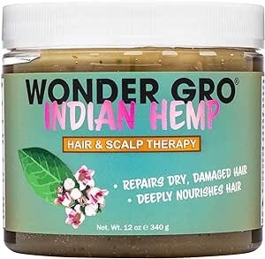 WONDER GRO INDIAN HEMP HAIR AND SCALP THERAPY/ 340 G