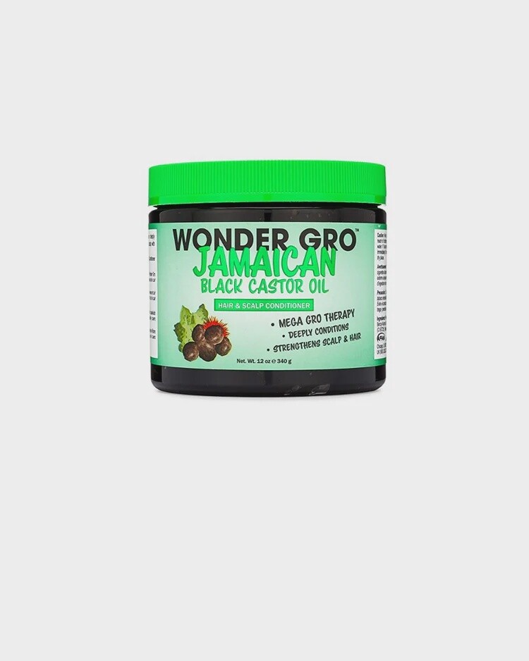 WONDER GRO JAMAICAN BLACK CASTOR OIL CONDITIONER / 340 G