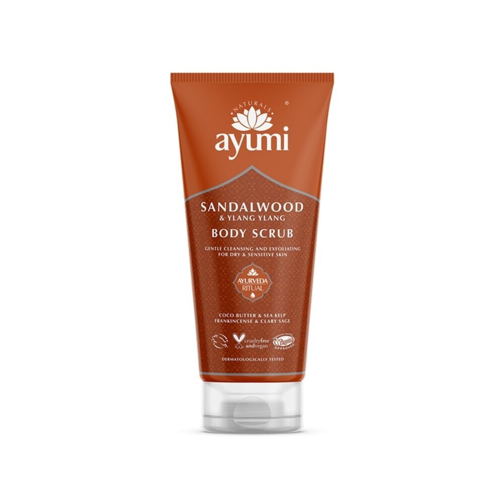 AYUMI SANDALWOOD AND YLANG YLANG BODY SCRUB/ 200ML