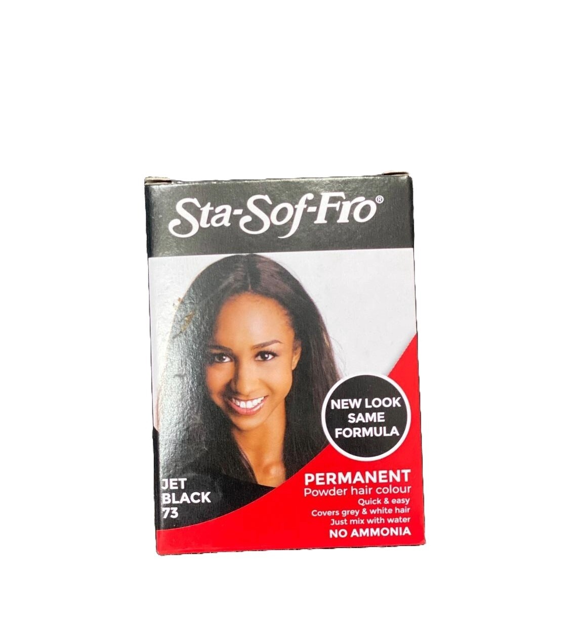 Sta-Sof-Fro Permanent Powder Hair Colour Jet Black 73