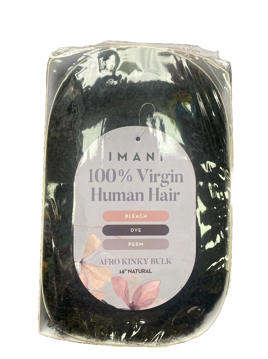 JAZZY IMANI 100% VIRGIN HUMAN HAIR AFRO KINK 16&quot;Y BULK