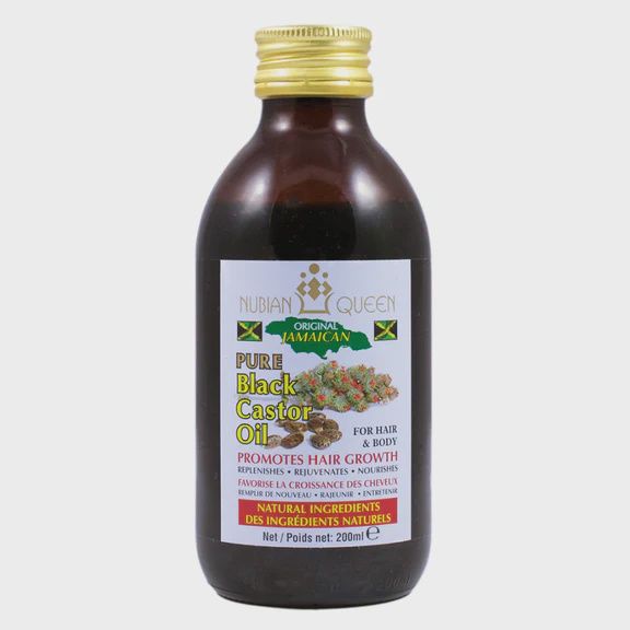NUBIAN QUEEN PURE BLACK CASTOR OIL
