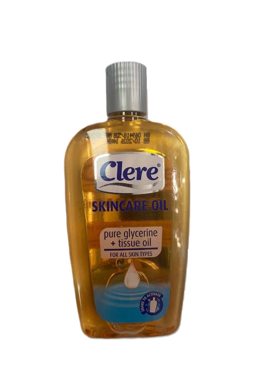 CLERE SKINCARE OIL PURE GLYCERINE + TISSUE OIL