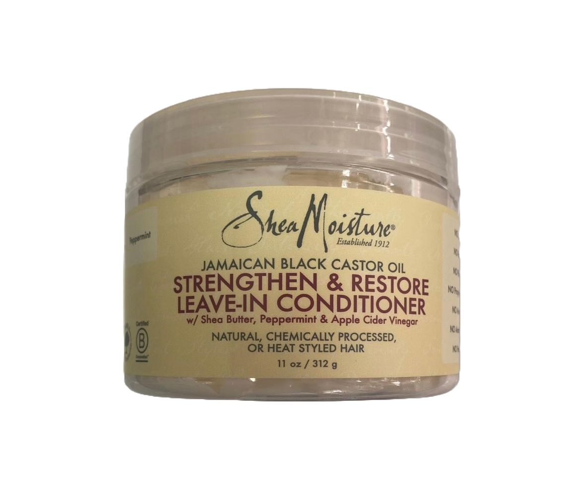 Shea Moisture  Jamaican Black Castor Oil Strengthen &amp; Restore Leave-in Conditioner