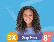 CHERISH JUNIOR BULK 3X DEEP TWIST 8"