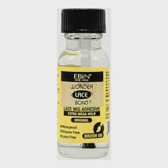 Ebin New York Wonder Lace Bond Clear Type Extral Mega hold - 15ml