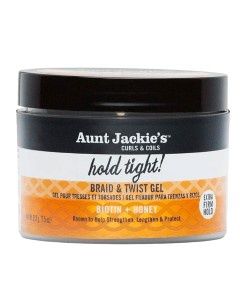 AUNT JACKIES HOLD TIGHT BRAID AND TWIST GEL BIOTIN AND HONEY