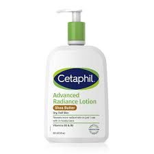 Cetaphil Advanced Radiance Lotion with Shea Butter for Sensitive Skin, Fragrance Free, 20 oz