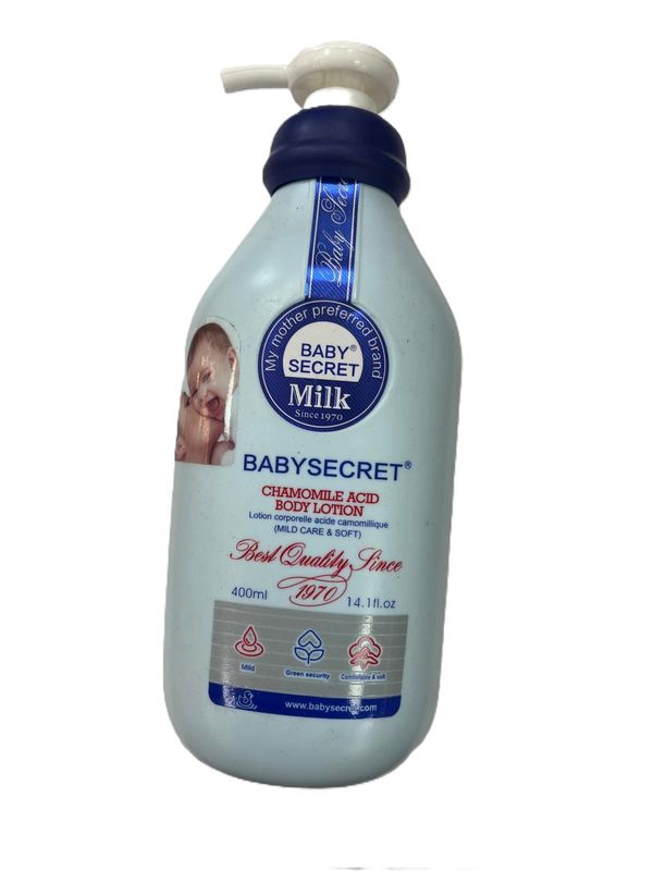 BABYSECRET CHAMOMILE ACID BODY LOTION 400ML| Best Moisturiser for ...
