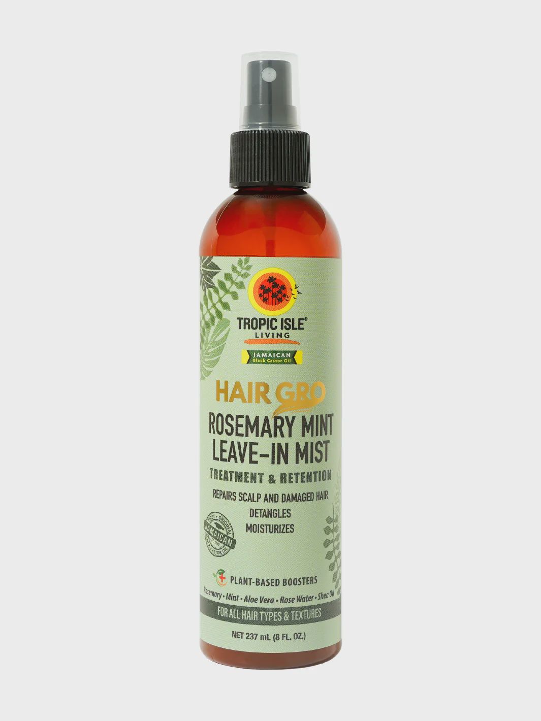 TROPIC ISLE LIVING HAIR GRO ROSEMARY MIST LEAVE-IN MIST 237ML
